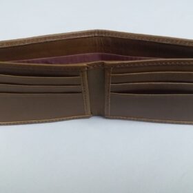 Small Genuine Soft Leather Card Holder Wallet Slimline Cards & Cash Pocket